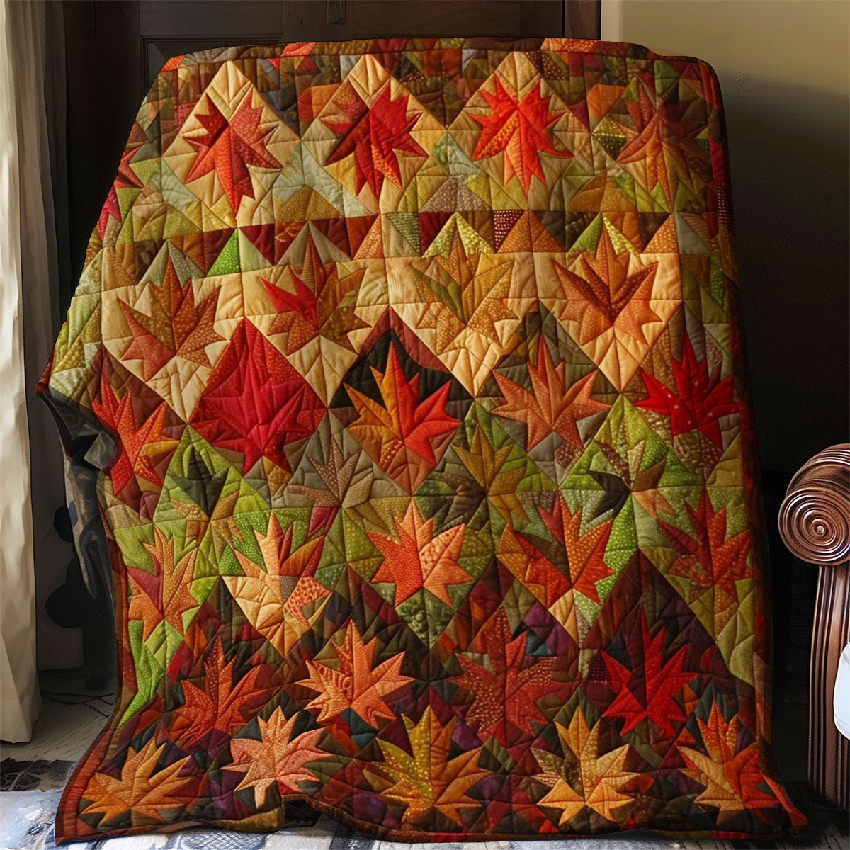 Autumn Leaves WO1908001CL Quilt