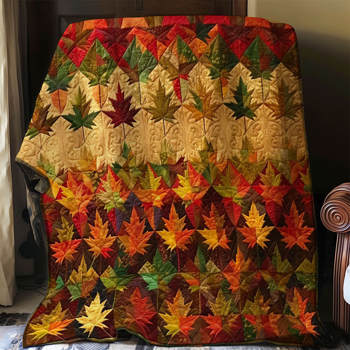 Autumn Leaves WWO1908005CL Quilt