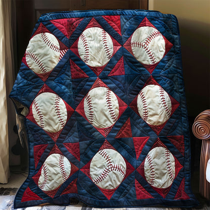 Baseballs WO2408047CL Quilt