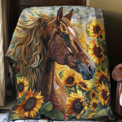 Brown Horse WO2408042CL Quilt