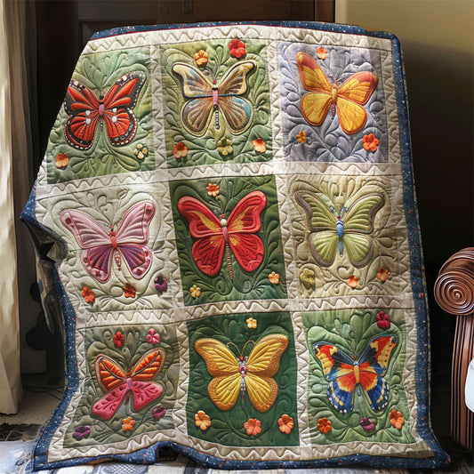 Butterflys Lightly WO2408035CL Quilt