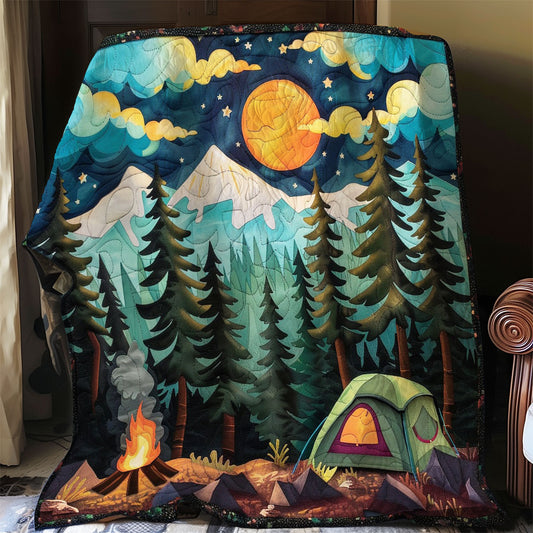 Camping In The Forest WO2208026CL Quilt