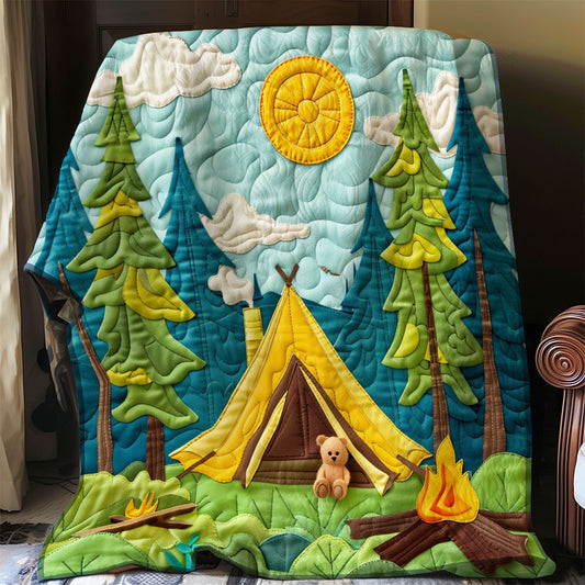 Camping In The Forest WO2708038CL Quilt