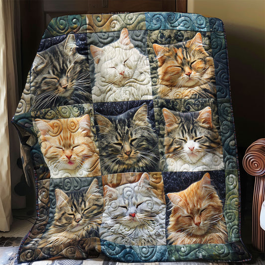 Cats Sleeping WO2208029CL Quilt
