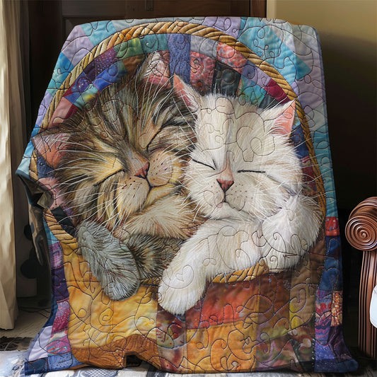 Cats Slepping WO1608009CL Quilt