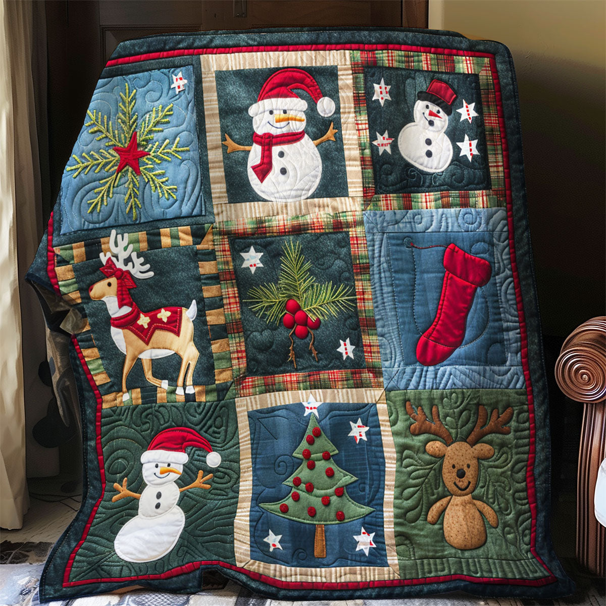 Christmas Jolly WO2108016CL Quilt