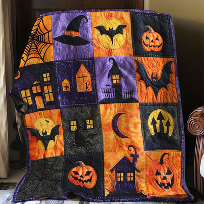 Dark Halloween WO2108028CL Quilt