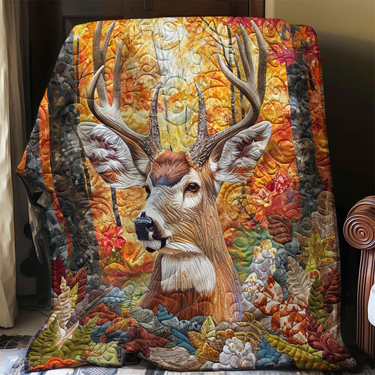 Deer And Autumn WO2108017CL Quilt