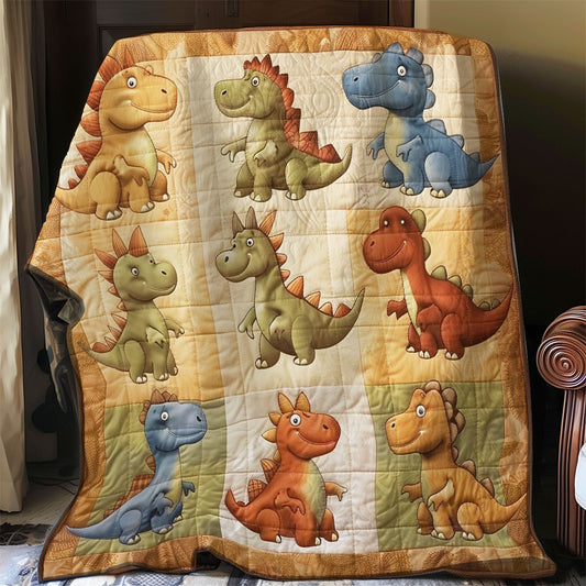 Dinosaurs Funny WO2308048CL Quilt