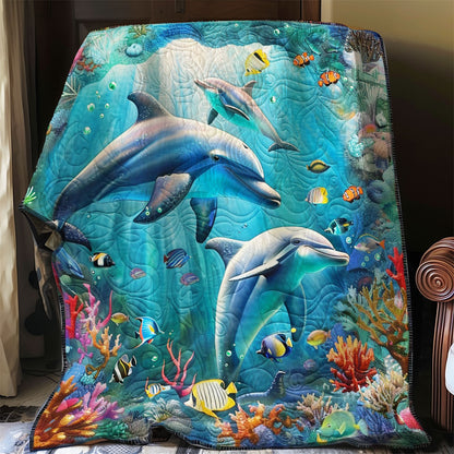 Dolphin Ocean WO2208006CL Quilt