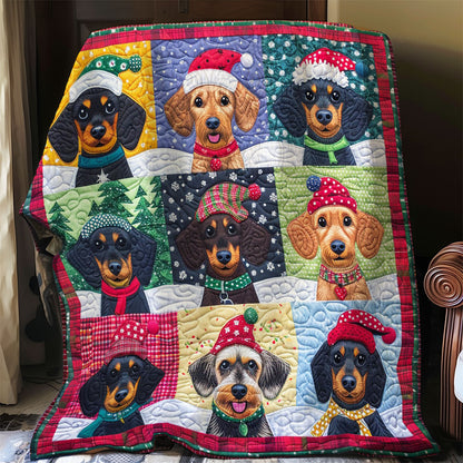 Doxie Cute WO2308004CL Quilt