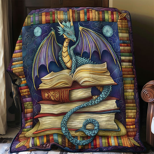 Dragon And Book WO2808046CL Quilt