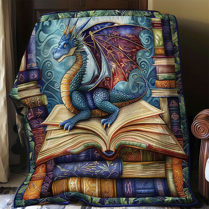 Dragon And Book WO2808047CL Quilt