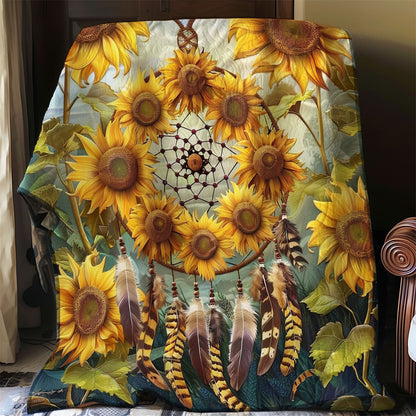 Dreamcatcher And Sunflowers WO2108040CL Quilt