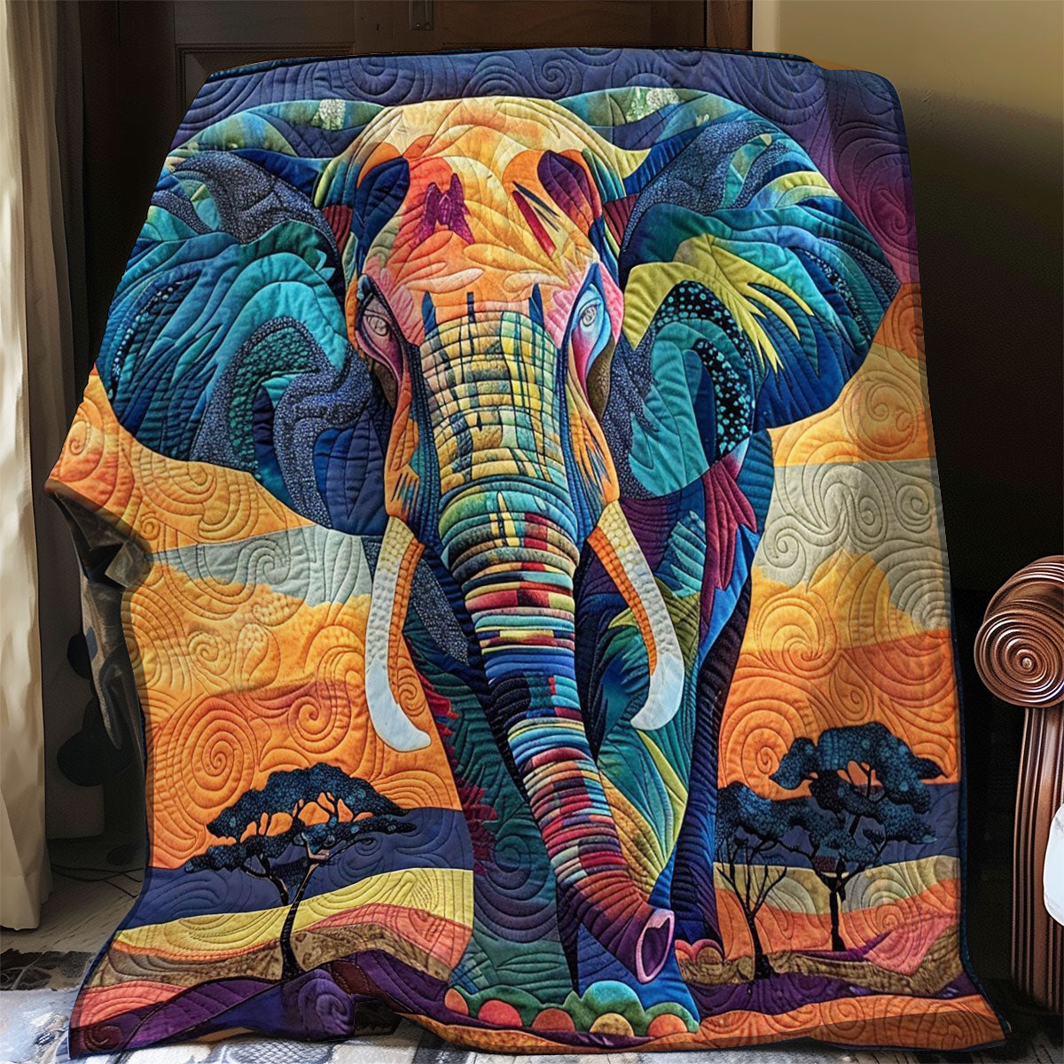 Elephant WO2808027CL Quilt