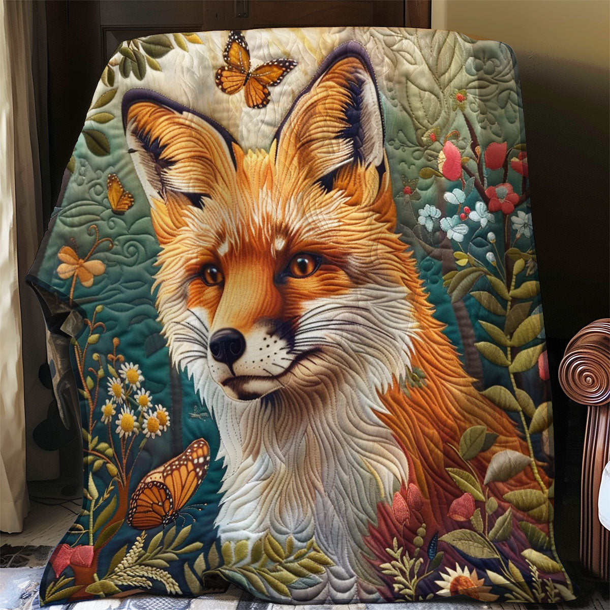 Fox In The Forest WO1508017CL Quilt