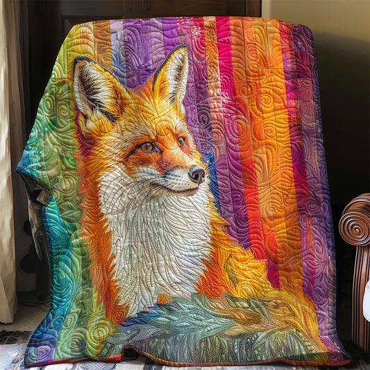 Fox Rainbow Color WO1508011CL Quilt