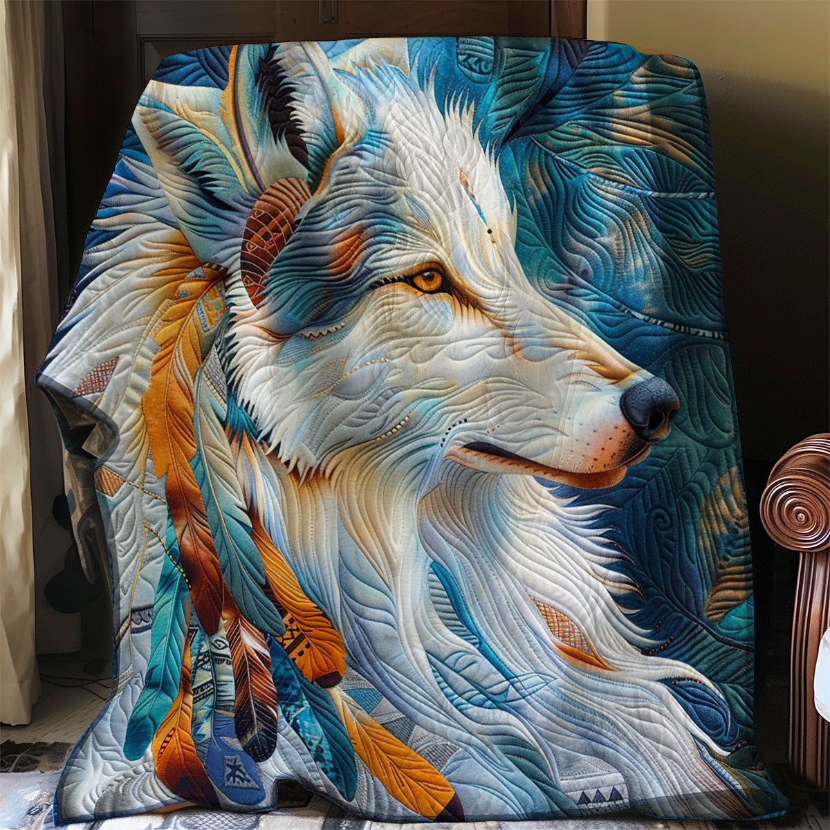 Fox White WO1408008CL Quilt