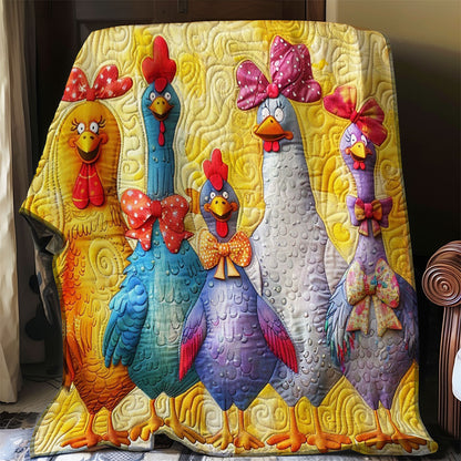 Funny Chickens WO1408030CL Quilt