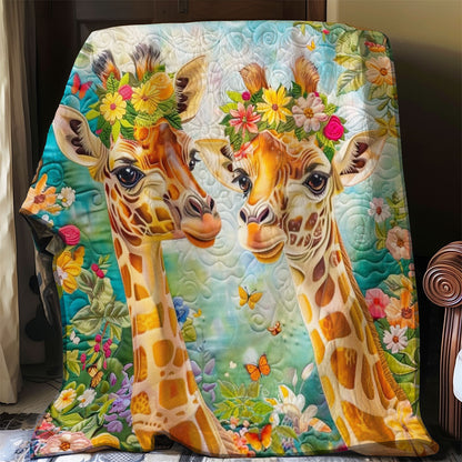 Giraffe Friendship WO2308011CL Quilt
