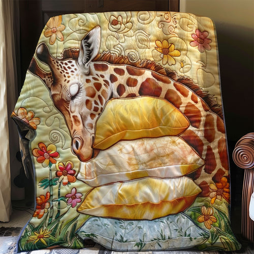 Giraffe Is Sleeping WO2108013CL Quilt