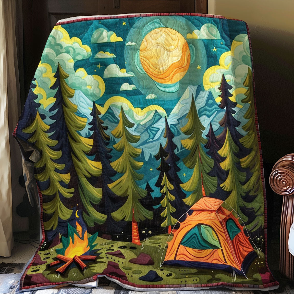 Great Camping Session WO2208027CL Quilt