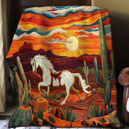 Horses In The Desert WO1308032CL Quilt