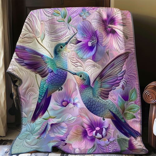 Hummingbird Purple WO2108050CL Quilt
