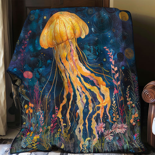 Jellyfish Ocean WO1608003CL Quilt