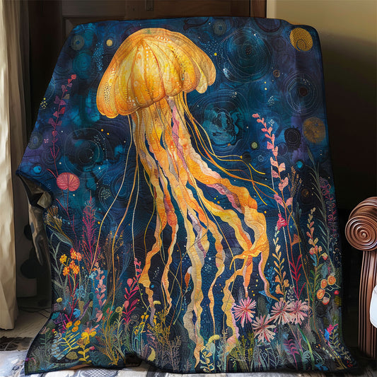 Jellyfish Ocean WO1608003CL Quilt