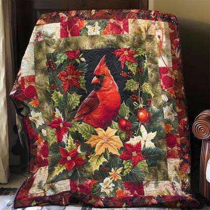 Nature's Cardinal Canvas WO2008007CL Quilt