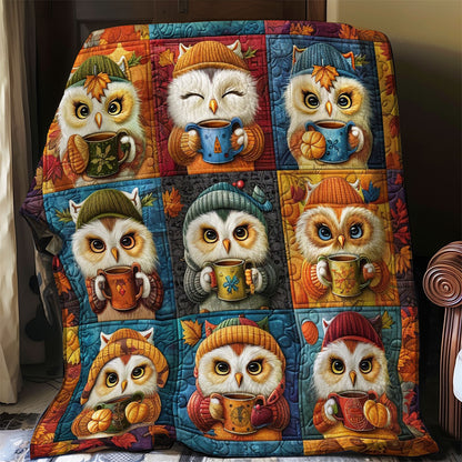 Owls And Autumn WO2808013CL Quilt