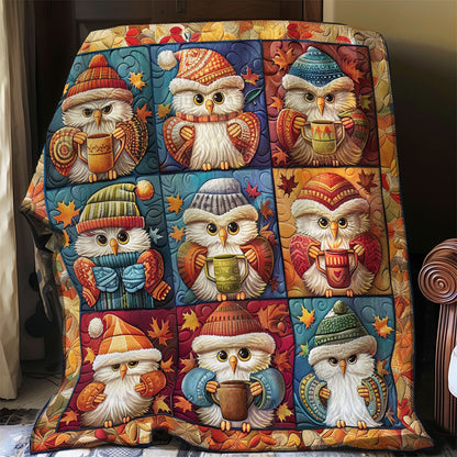 Owls Autumn WO2808014CL Quilt