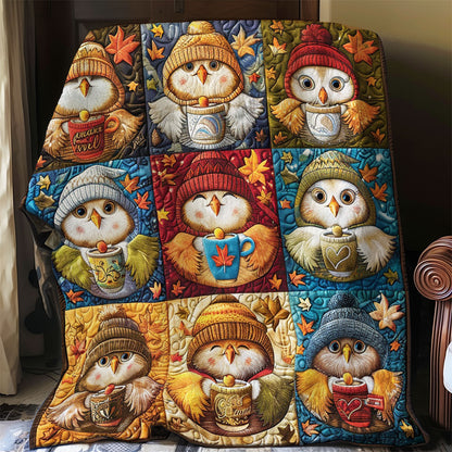 Owls Autumn WO2808015CL Quilt