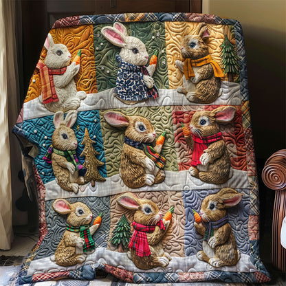 Rabbits And Carrot WO2908080CL Quilt