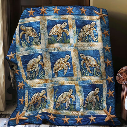 Sea Turtles WO2608035CL Quilt