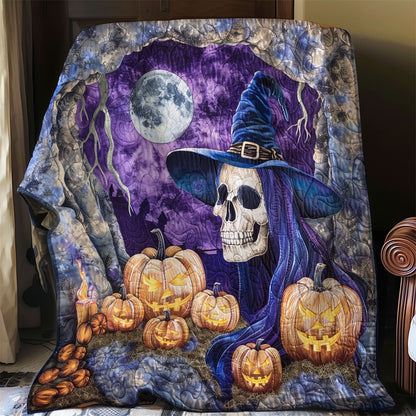 Skull Witch WO2608015CL Quilt