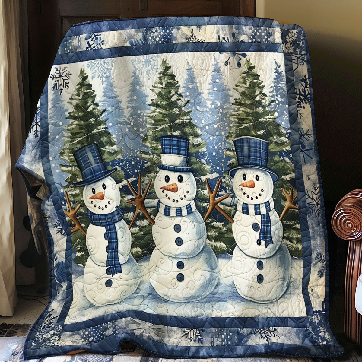 Snowman WO2408037CL Quilt