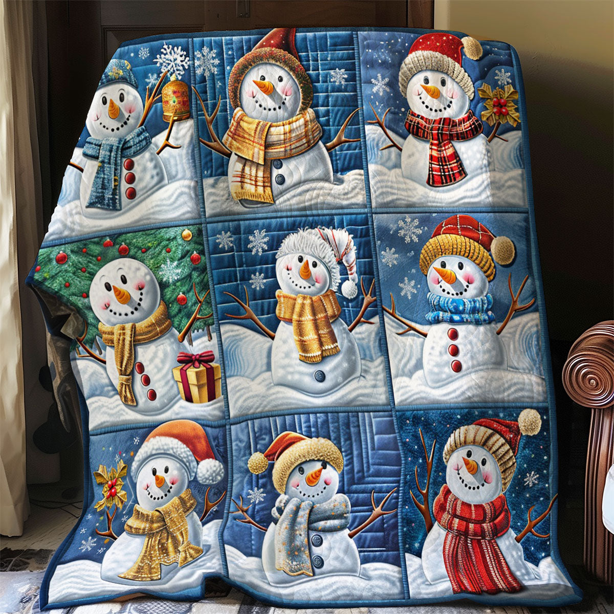 Snowman WO2908035CL Quilt