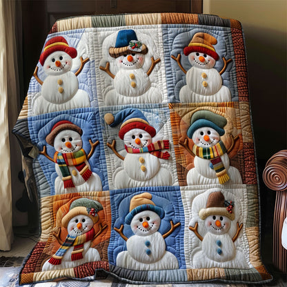 Snowmans WO2908036CL Quilt