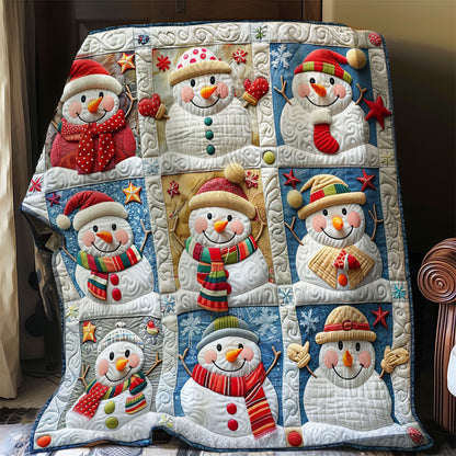 Snowmans WO2908037CL Quilt