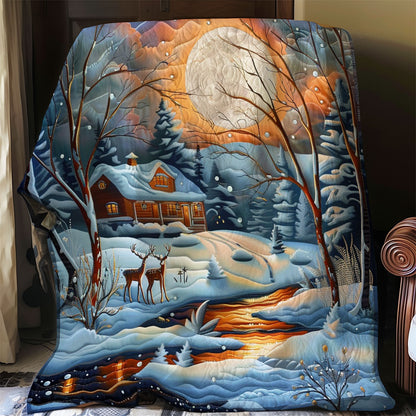The Deer’s Cozy Corner WO2208004CL Quilt