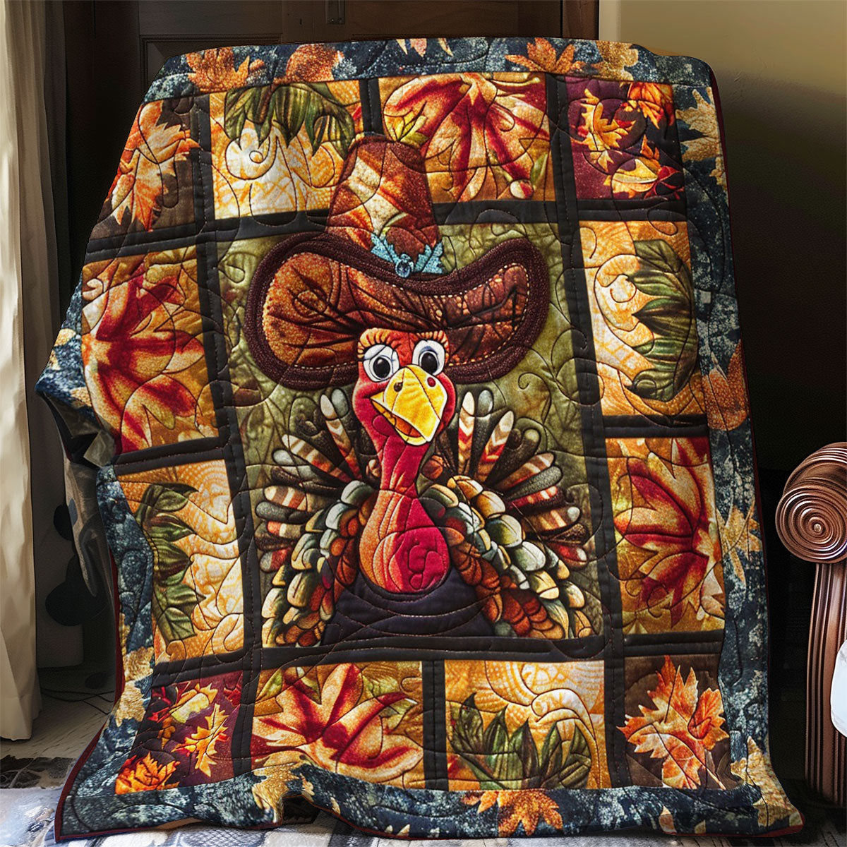 Turkey Autumn WO2908029CL Quilt