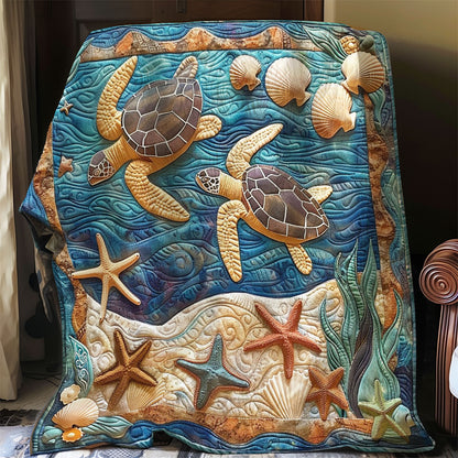 Turtle Sea WO2308044CL Quilt