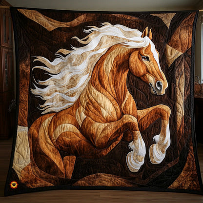 Horse Native American WJ1110017CL Quilt