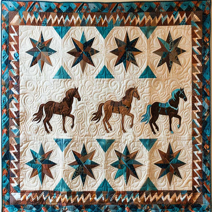 Horse Native American WJ1609012CL Quilt