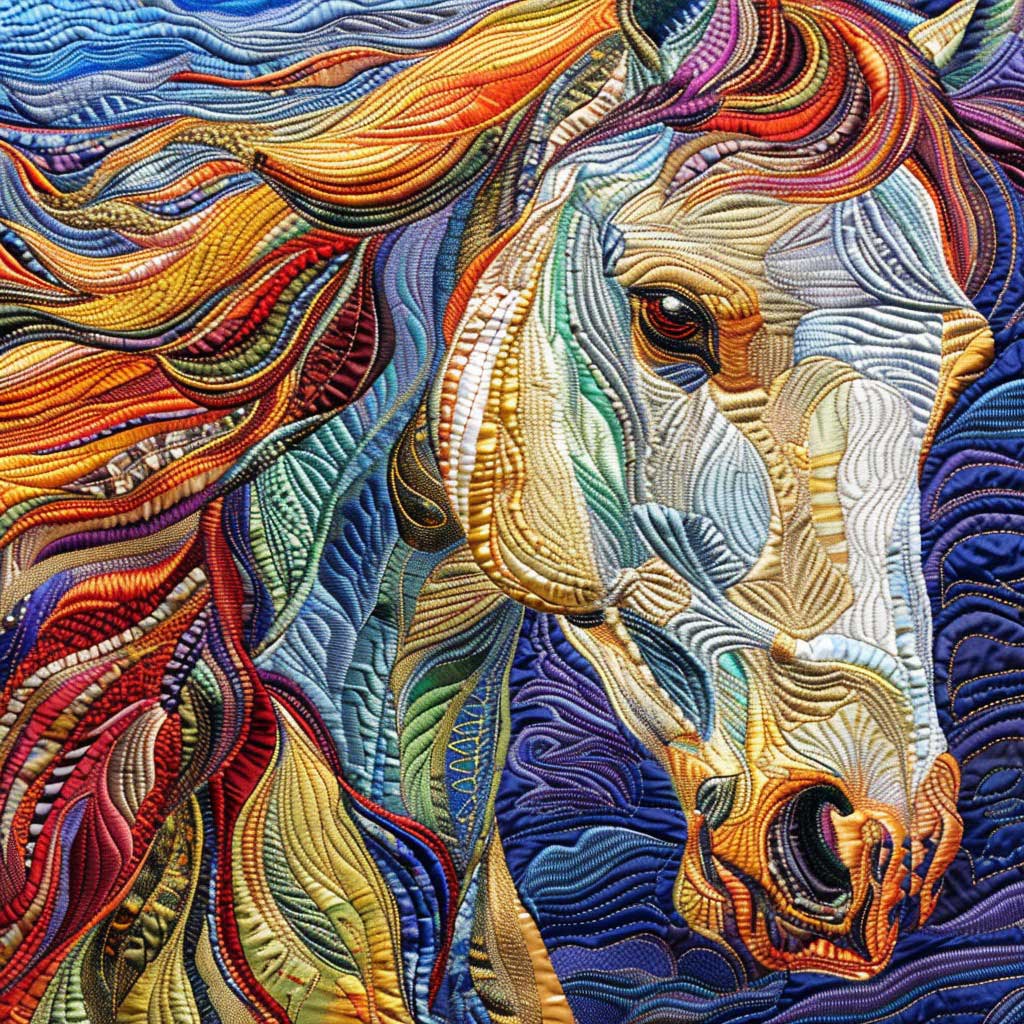 Horse WM0608008CL Quilt