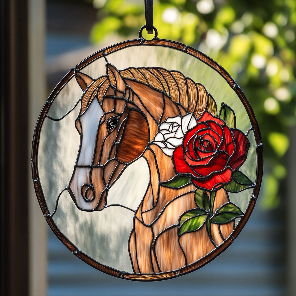 Horse WX0901103CL Suncatcher