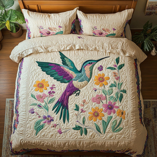Hummingbird Haven YR2701020CL Duvet Cover Set