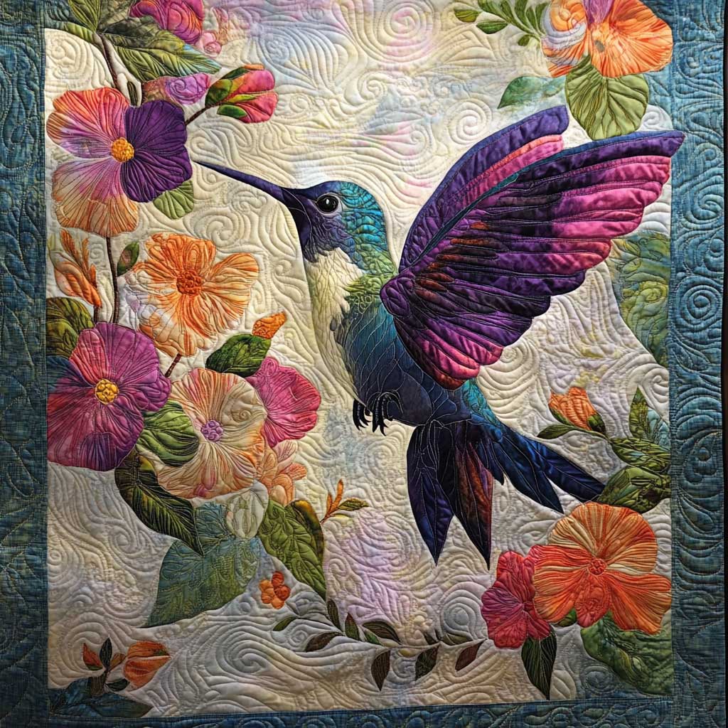 Hummingbird WJ0708017CL Quilt
